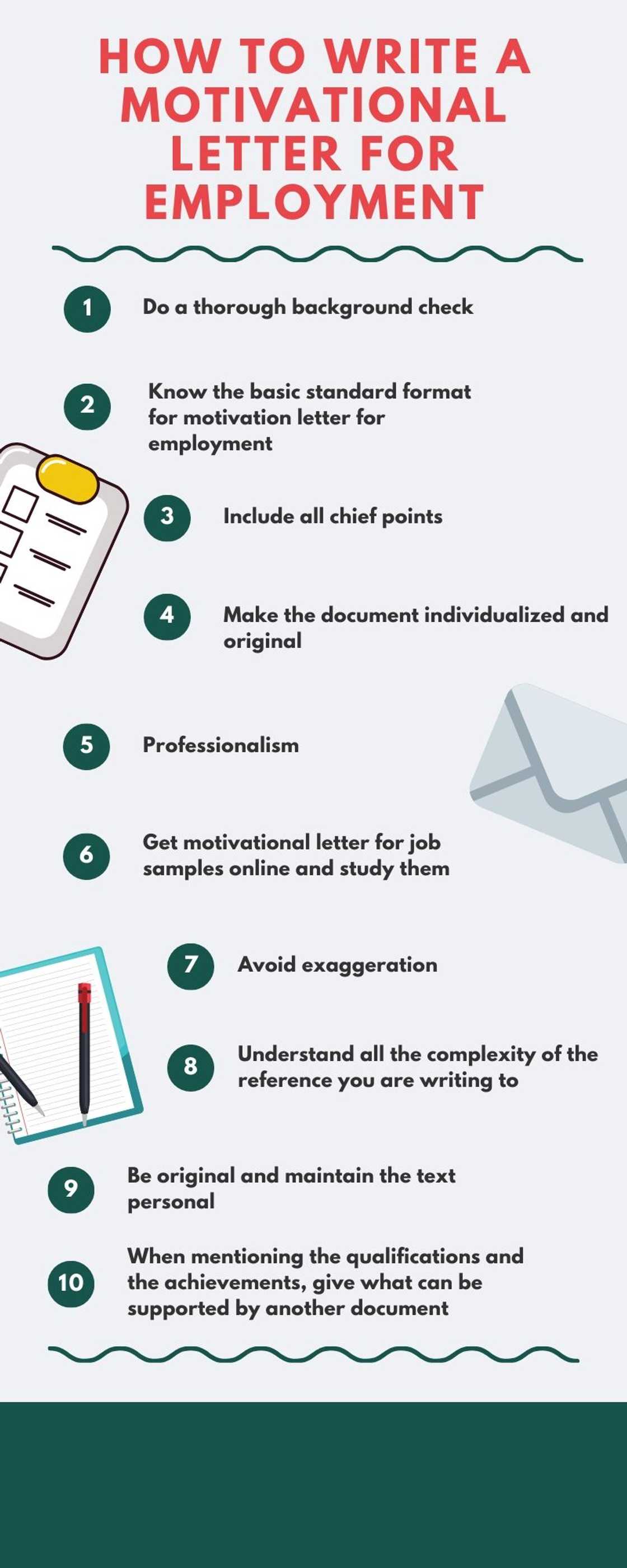 How to write a motivational letter for employment How to write a motivational letter for employment