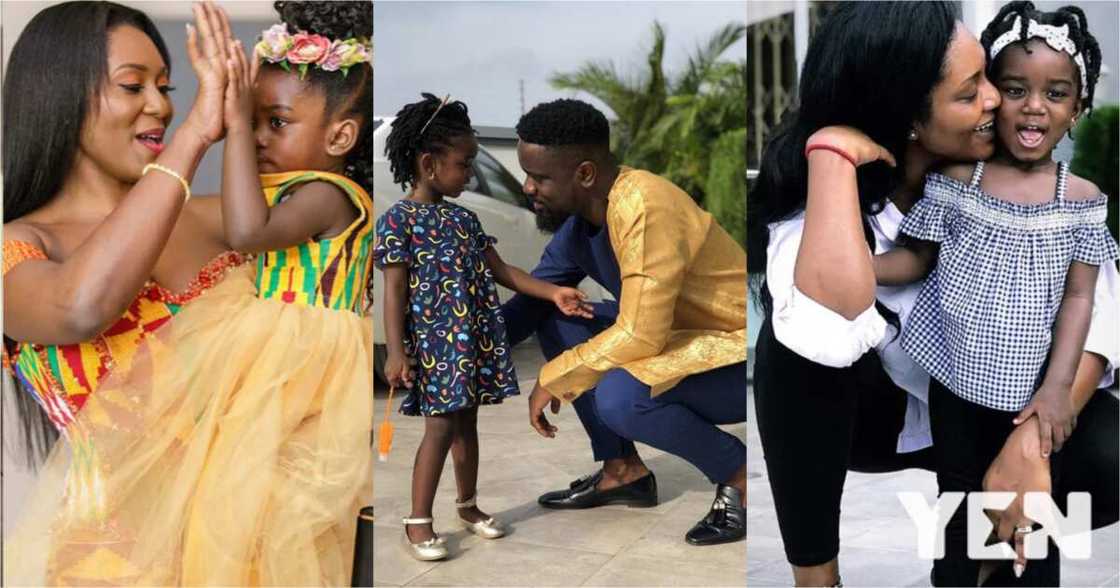 Titi: Sarkodie’s daughter all-grown as they play together in new video Titi: Sarkodie’s daughter all-grown as they play together in new video