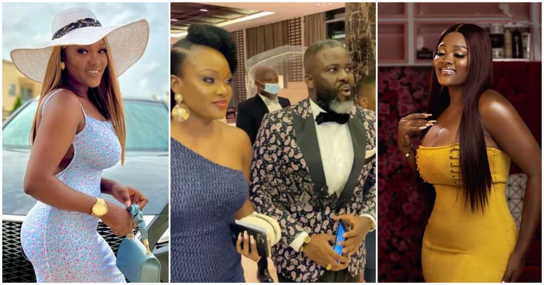 Sammy Kuffour and baby mama Charly D Sammy Kuffour and baby mama Charly D