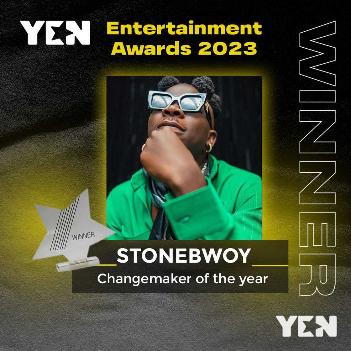 Stonebwoy wins at YEN Awards Stonebwoy wins at YEN Awards