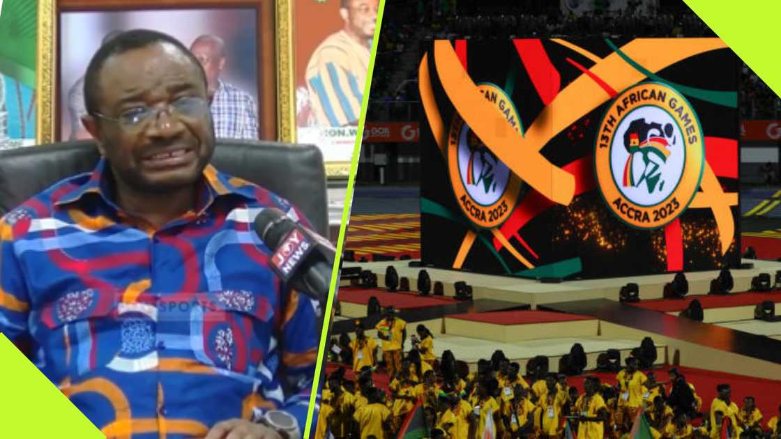 Honourable Kobena Woyome on African Games. Honourable Kobena Woyome on African Games.