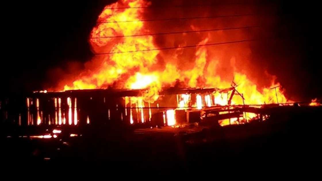 Sakumono School Complex gutted by fire