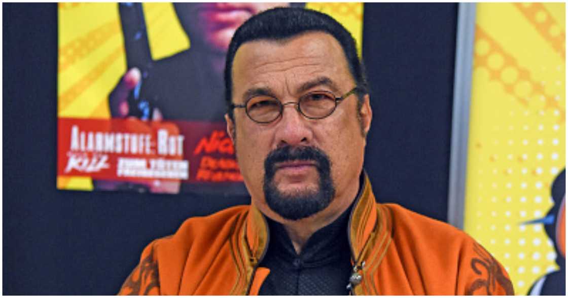 Actor and martial artist, Steven Seagal Actor and martial artist, Steven Seagal