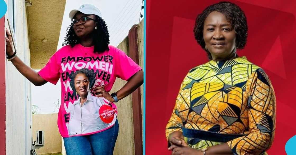 Professor Naana Jane Opoku Agyemang, John Mahama, vice president-elect, Ghana 2024 elections, NDC, Dr Bawumia Professor Naana Jane Opoku Agyemang, John Mahama, vice president-elect, Ghana 2024 elections, NDC, Dr Bawumia