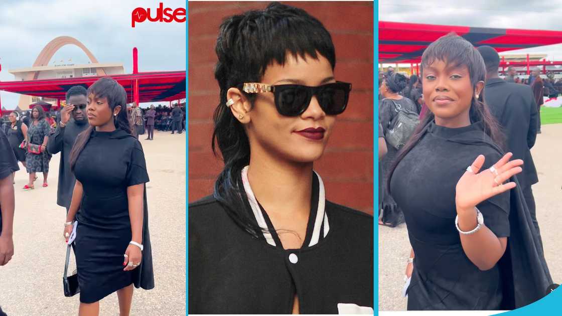 Ghanaian musicians, Rihanna, State Funeral, Mullet hairstyle, Gyakie, Celebrity hairstyles, Omane Boamah