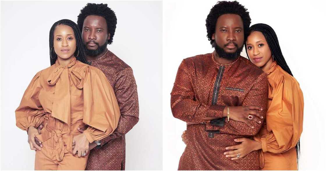 Sonnie Badu shares lovely photo with his wife Ann-Marie Badu