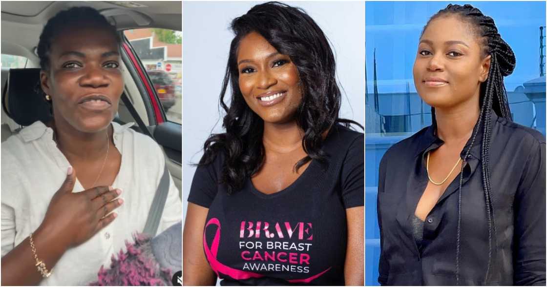 Photo of Ghana woman, Tracy Sarkcess and Yvonne Nelson Photo of Ghana woman, Tracy Sarkcess and Yvonne Nelson