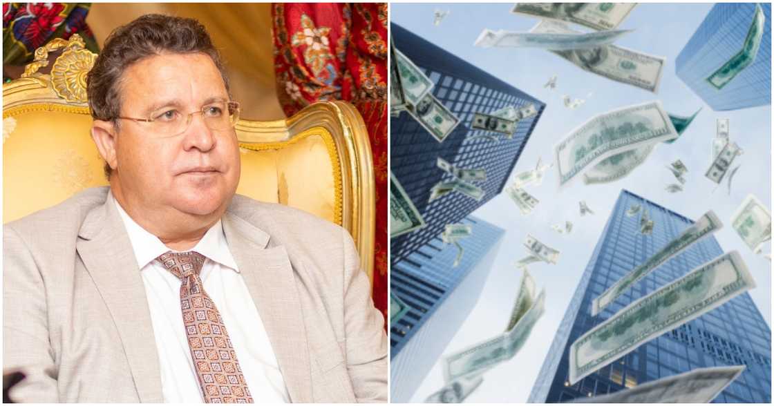 Pierre Laporte says Ghana could receive $300 million by September 2023. Pierre Laporte says Ghana could receive $300 million by September 2023.