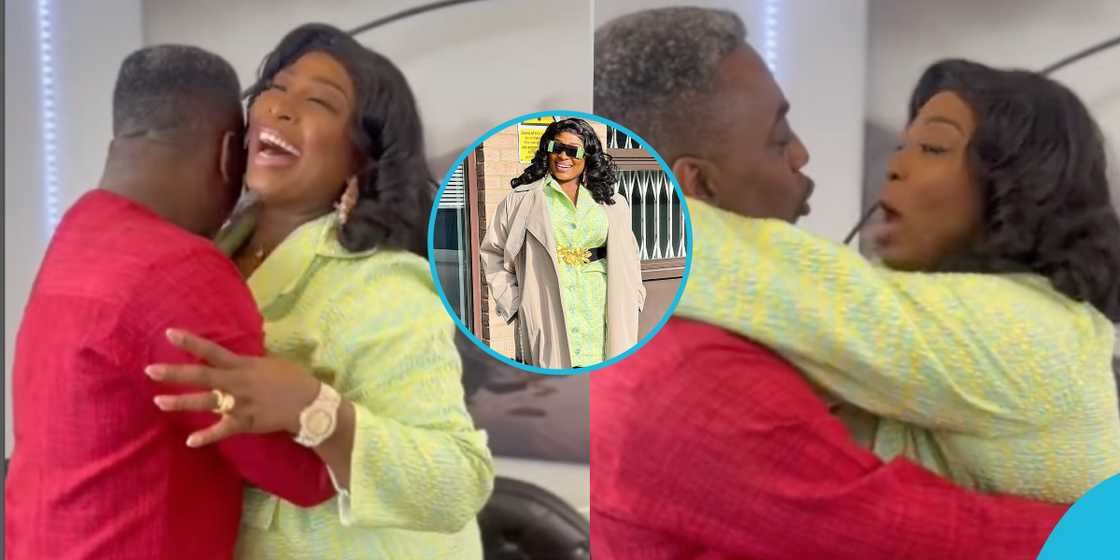 Ghanaian actors Gloria Sarfo and Ekow Smith Ghanaian actors Gloria Sarfo and Ekow Smith