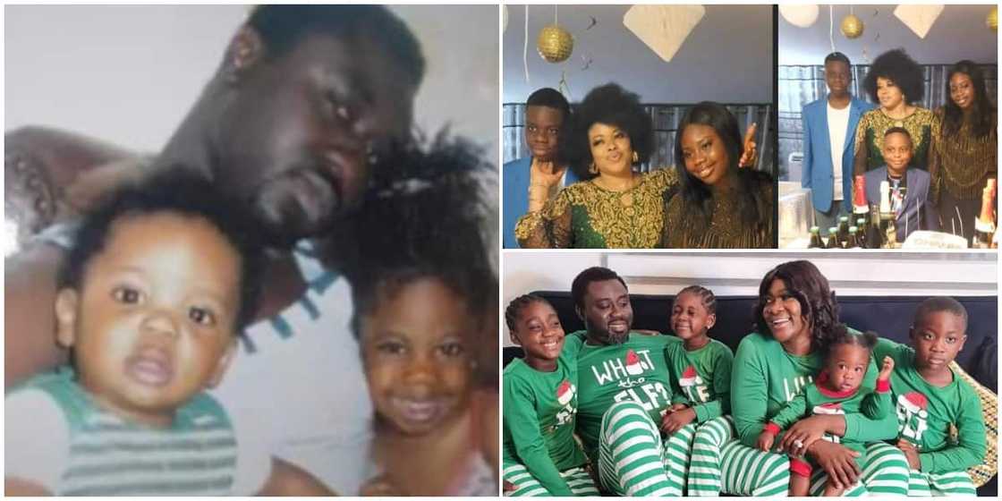 Prince Odi's ex-wife and children