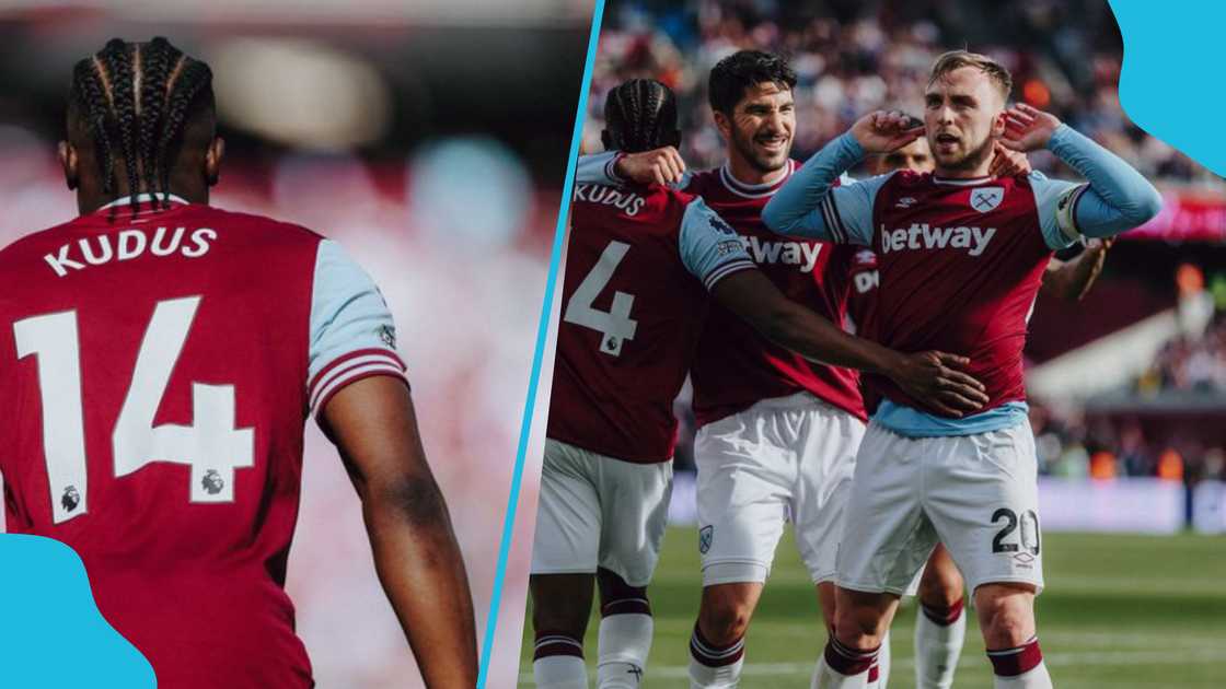 Mohammed Kudus spotted in new look as West Ham face Bournemouth. Mohammed Kudus spotted in new look as West Ham face Bournemouth.