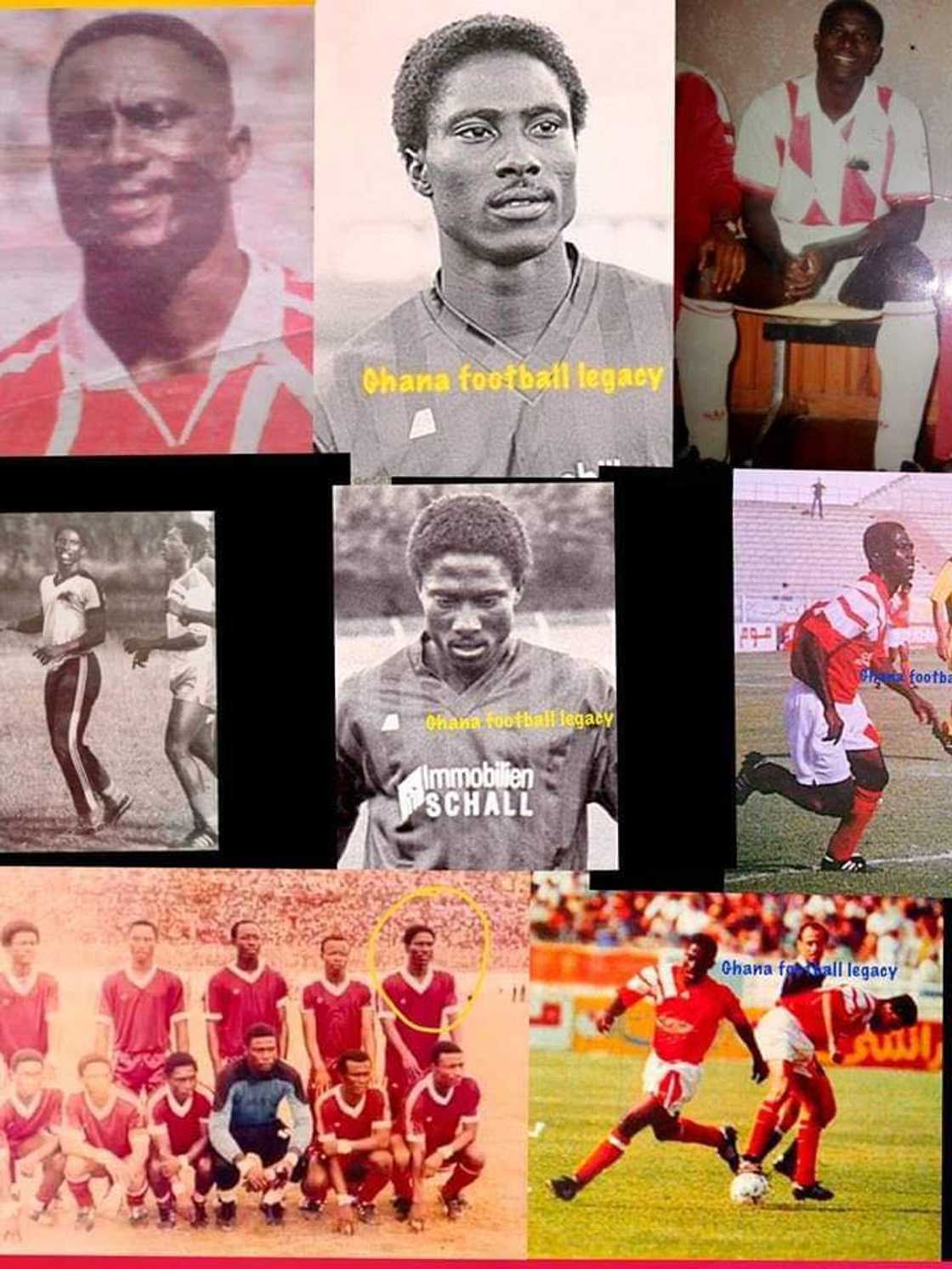 George Arthur, Kotoko, BA United, Al Ahly George Arthur, Kotoko, BA United, Al Ahly