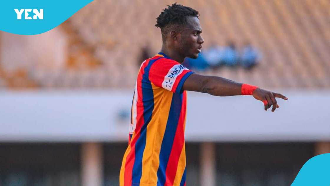 Saani Mohammed made 13 appearances for Hearts of Oak in the Ghana Premier League before his move to AC Horsens.