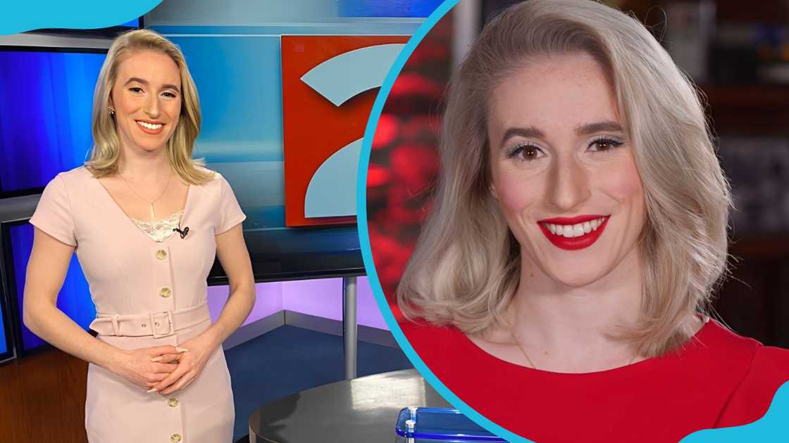 Meteorologist Violet Scibior at the WKTV studios in Utica. Meteorologist Violet Scibior at the WKTV studios in Utica.