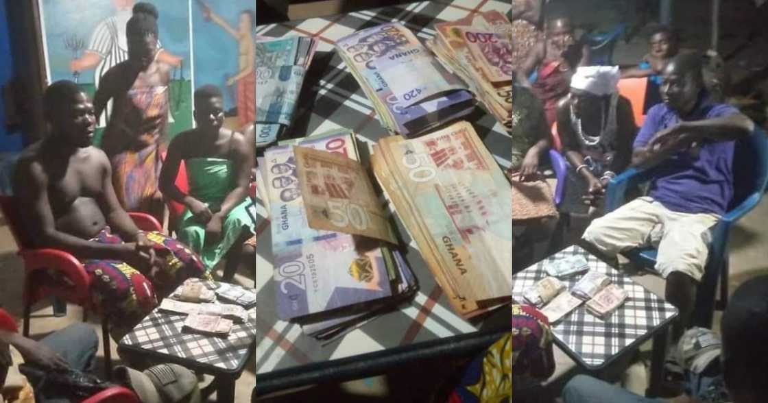 V/R: 5 Thieves Return GHc9,700 out of GHc10K Stolen Money to Shrine as they Cry for their Lives V/R: 5 Thieves Return GHc9,700 out of GHc10K Stolen Money to Shrine as they Cry for their Lives
