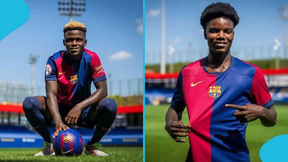 Ghanaians Express Frustration as Aziz Issah and David Oduro Benched in Barcelona B's Heavy Defeat Ghanaians Express Frustration as Aziz Issah and David Oduro Benched in Barcelona B's Heavy Defeat