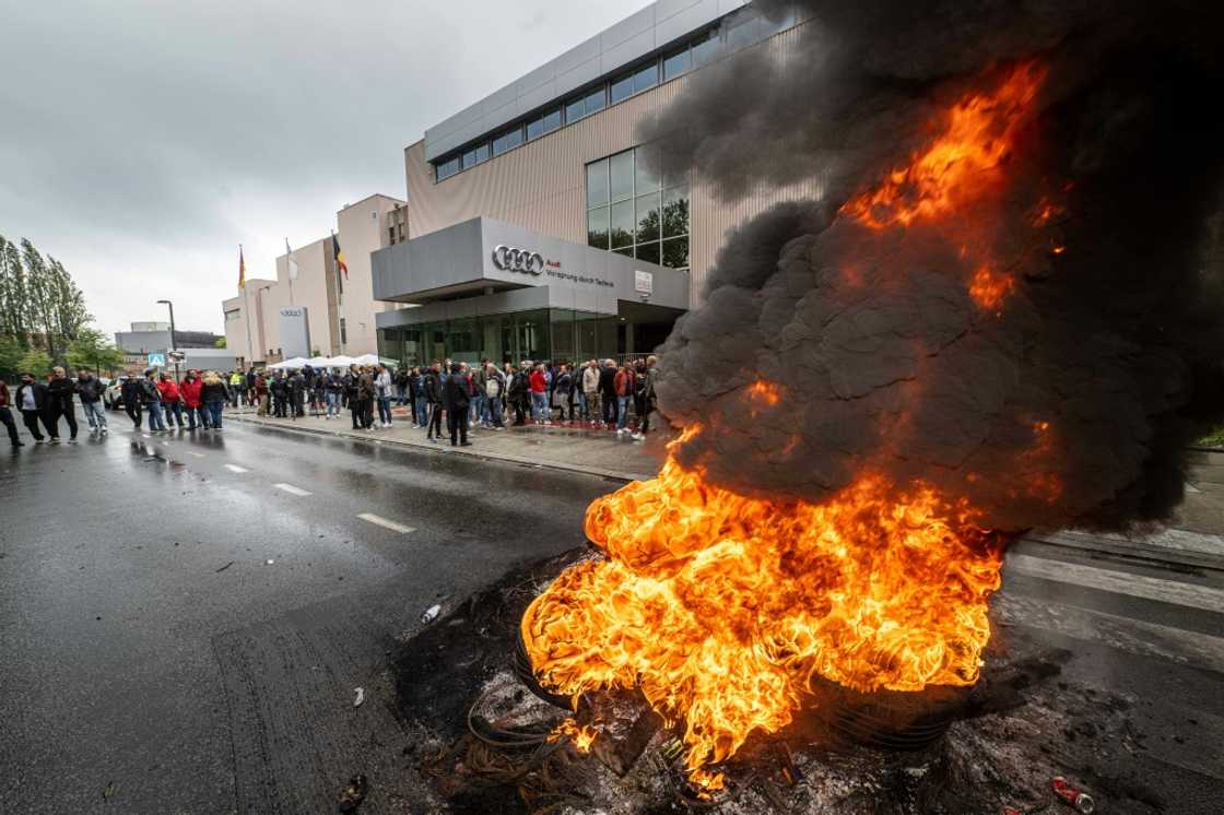 Audi is considering closing its plant in Brussels, a move analysts say is symptomatic of the troubles afflicting Europe's wider electric car industry