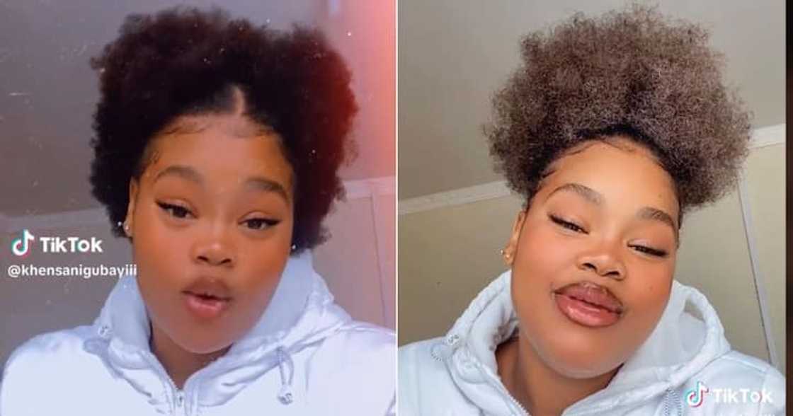 A beautiful SA woman with afro hairstyle A beautiful SA woman with afro hairstyle