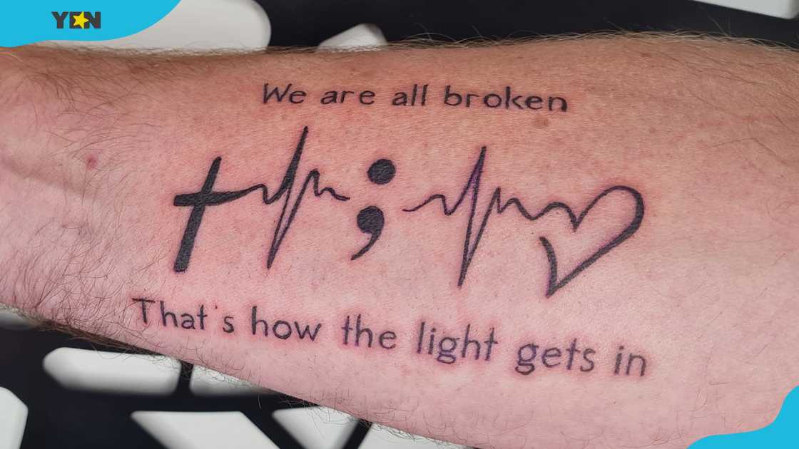 Light through the cracks mental health tattoo Light through the cracks mental health tattoo