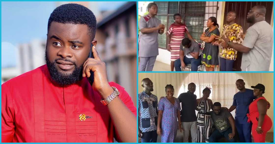 YOLO star Drogba with Achimota mates YOLO star Drogba with Achimota mates