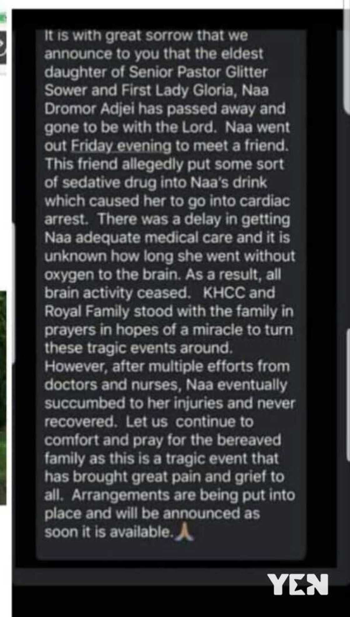 Naa Dromo Adjei: Instagram model dies after allegedly being poisoned while on a date Naa Dromo Adjei: Instagram model dies after allegedly being poisoned while on a date