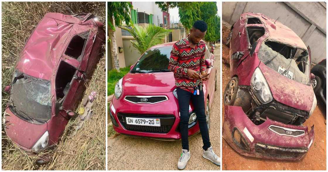 Man gets his car damaged by a friend after buying it for an Uber business