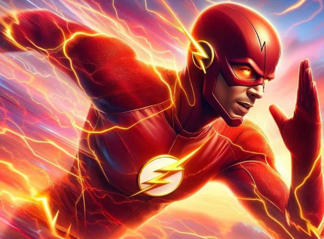 The Flash cartoon character