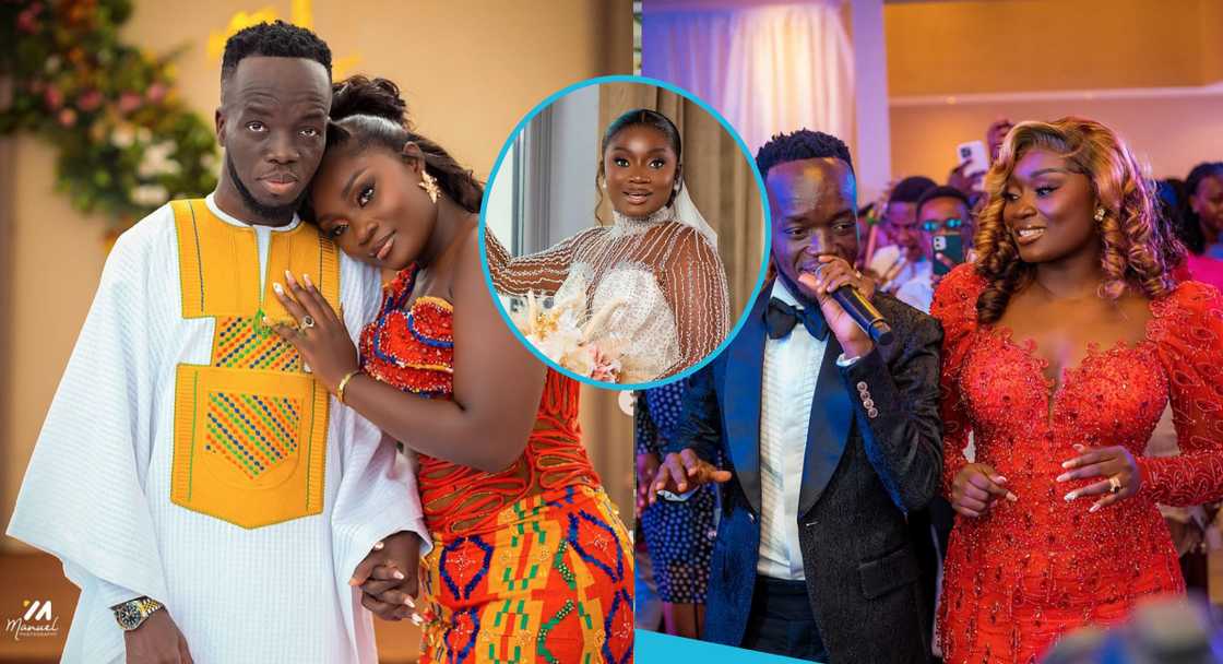 Akwaboah blasts Ghanaians complaining bitterly about his wife's ring