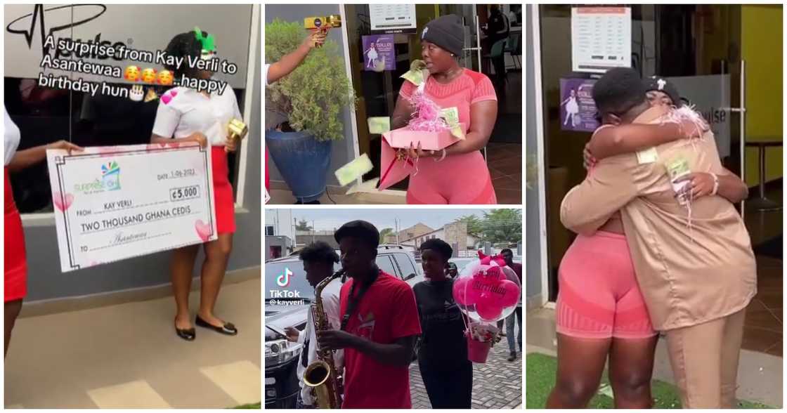 Asantewaa's brother surprises her on her 29th birthday