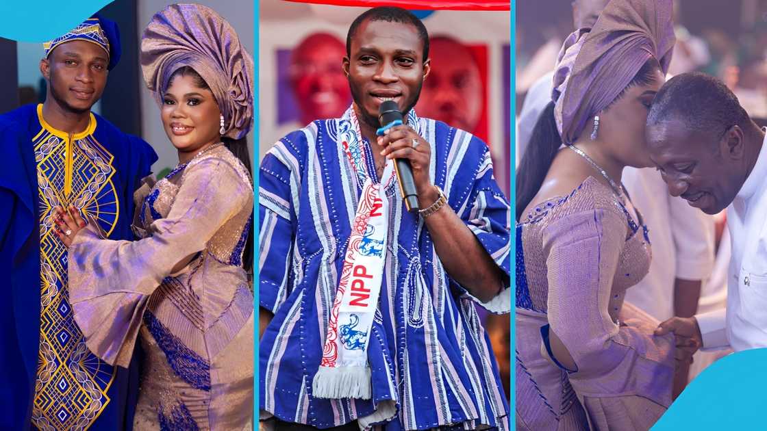 Abdul Mannaf Sowah, Nefisatu Sowah, Abdul Mannaf Sowah wedding celebration, Ghanaian wedding, NPP politician, Melody Direction, NPP Odododiodio constituency parliamentary candidate, Wedding anniversary