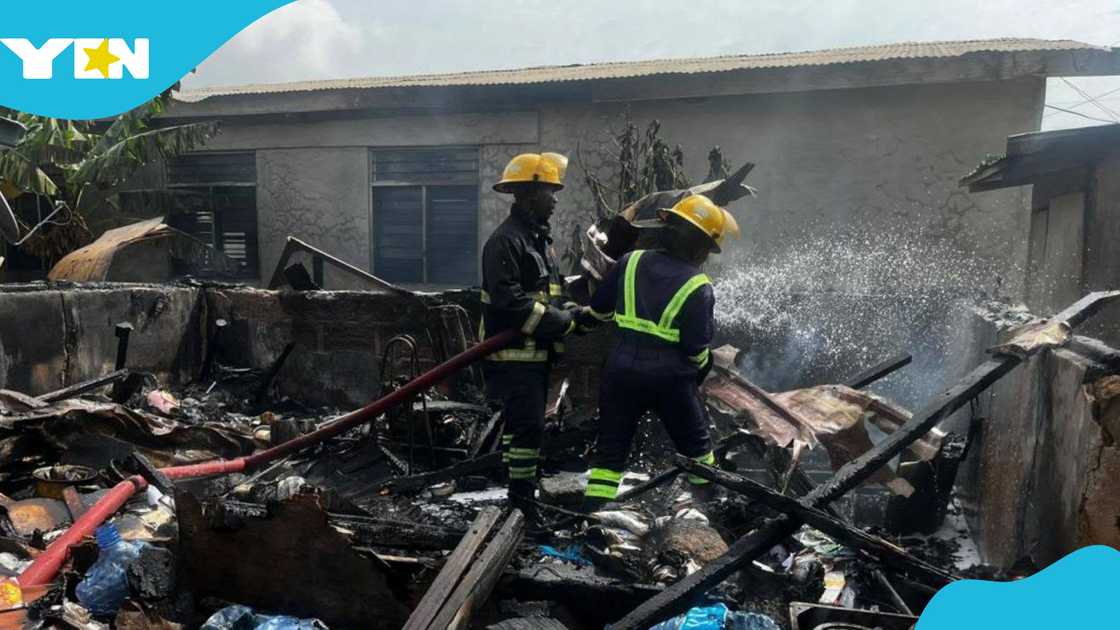 Fire Destroys Stalls and Merchandise at Tafo Moro Market in Kumasi Fire Destroys Stalls and Merchandise at Tafo Moro Market in Kumasi