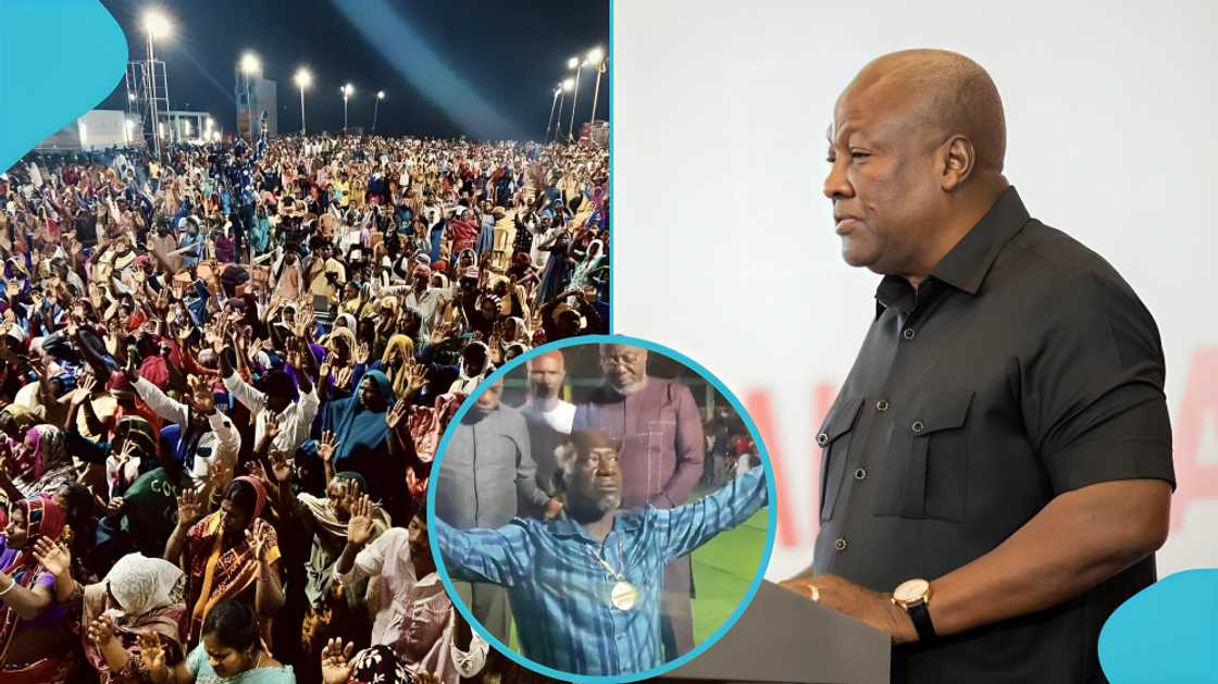 Church, healing, religion, Christianity, Ghana, crusade, John Dramani Mahama, Kofi Job, Kumasi, Road contractor, business