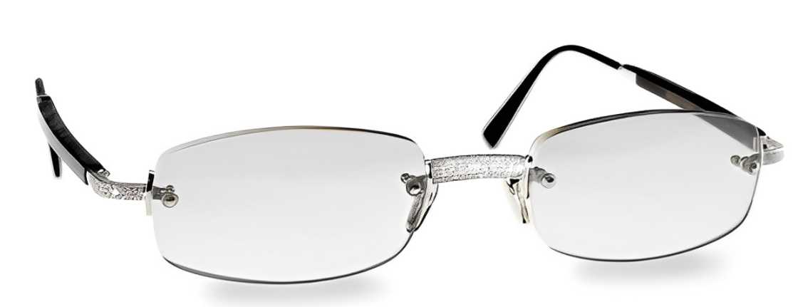 Gold and wood 119 diamond glasses Gold and wood 119 diamond glasses