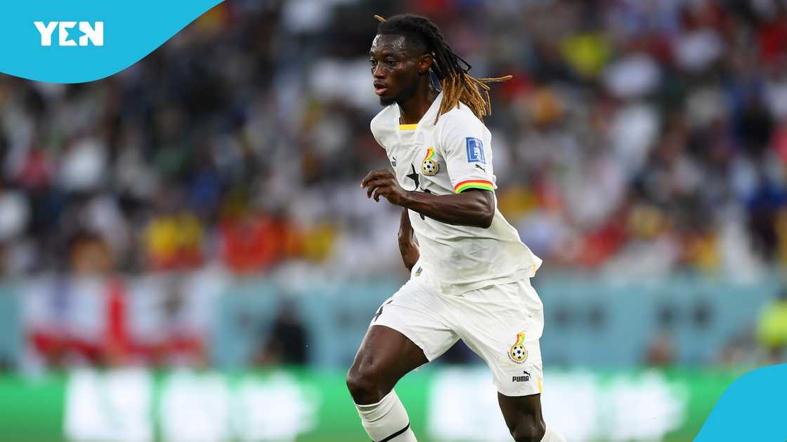 Gideon Mensah, Black Stars, 2022 FIFA World Cup, Qatar.