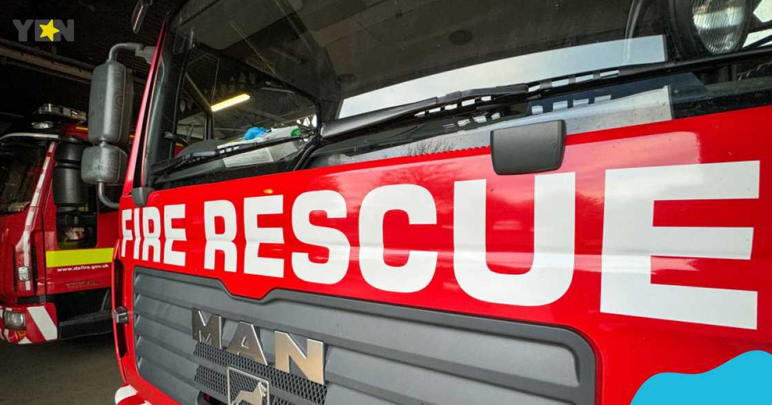 The firefighters are said to have been route to Otwenkwanta when the accident occurred. The firefighters are said to have been route to Otwenkwanta when the accident occurred.