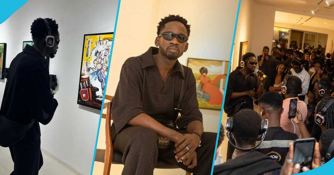 Mr Eazi holds his private album listening party in Accra Mr Eazi holds his private album listening party in Accra