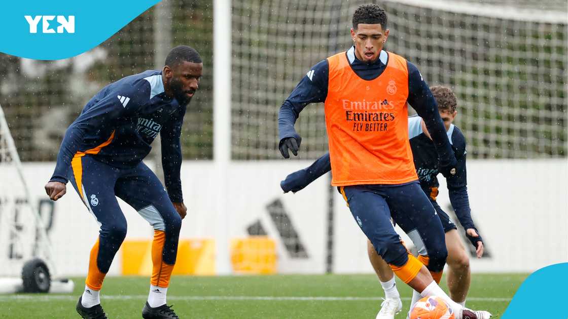 Jude Bellingham and Antonio Rudiger 'Involved in Training Ground 'fight' Ahead of Arsenal tie Jude Bellingham and Antonio Rudiger 'Involved in Training Ground 'fight' Ahead of Arsenal tie