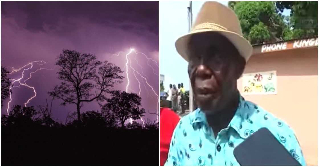 Grandfather of boy struck by lightning Grandfather of boy struck by lightning