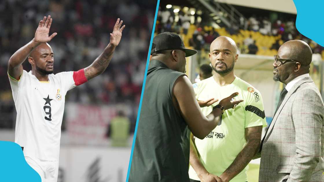 Jordan Ayew promises Ghanaians of victory. Jordan Ayew promises Ghanaians of victory.