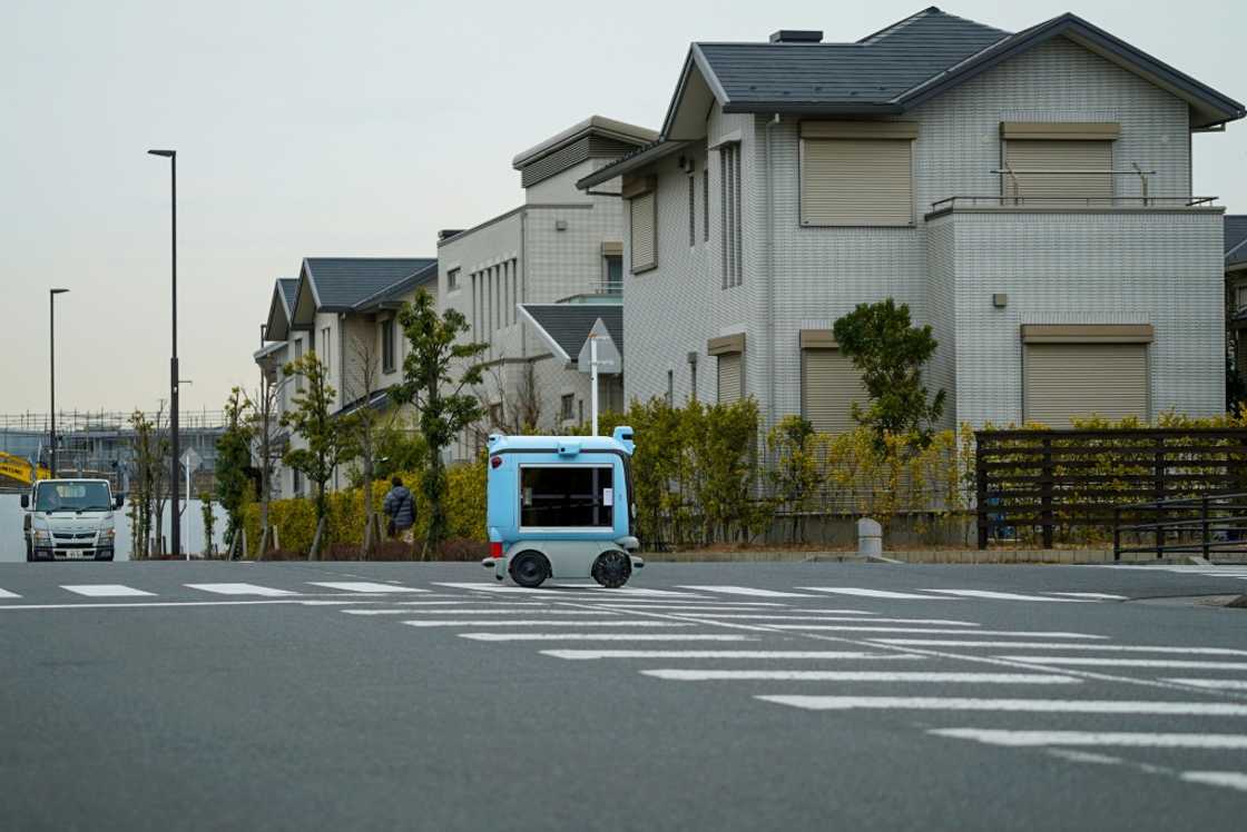 Proponents hope the machines could eventually help elderly people in depopulated rural areas get access to goods