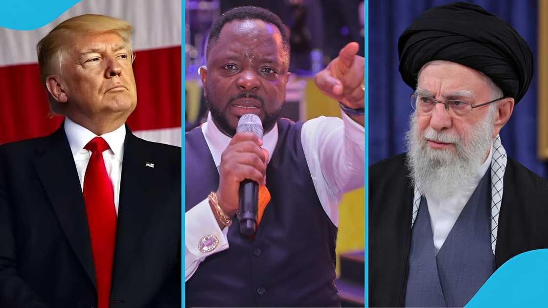Prophet Emmanuel Adjei, US Iran war prophecy, Ayatollah Ali Khamenei killed, Donald Trump military actions, US withdraws from war, US and Iran war, Prophet Emmanuel Adjei war