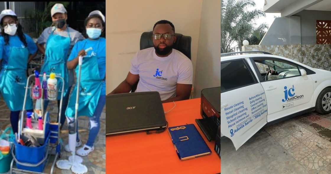 Ghanaian man narrates starting two companies after losing his job