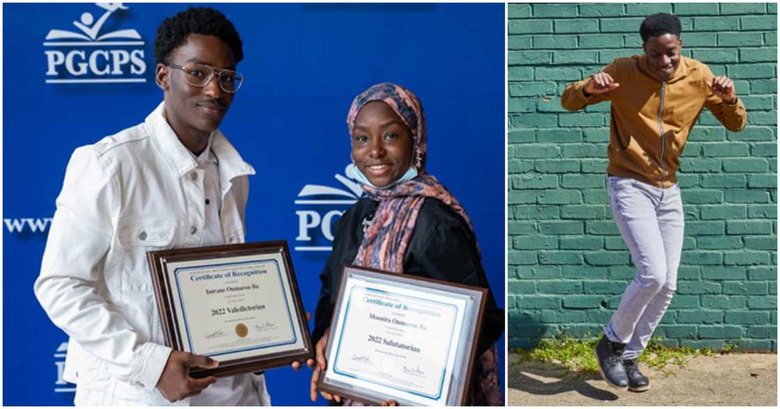 Brilliant twins graduate top of their class.