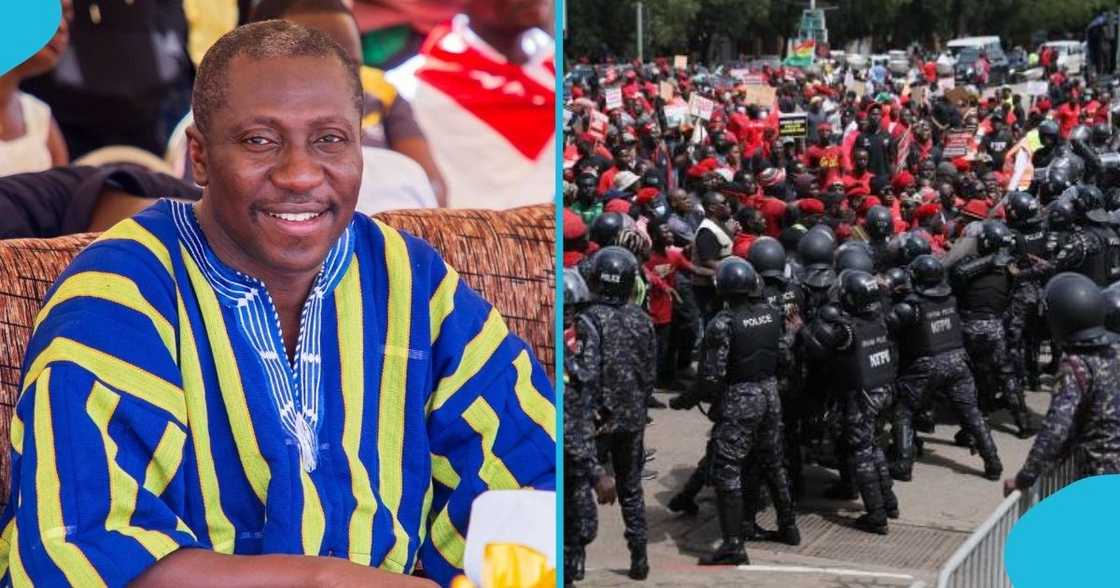 Afenyo-Markin, Ghana Police Service, Save The Judiciary Demo, Minority Leader, Speaker of Parliament. Afenyo-Markin, Ghana Police Service, Save The Judiciary Demo, Minority Leader, Speaker of Parliament.