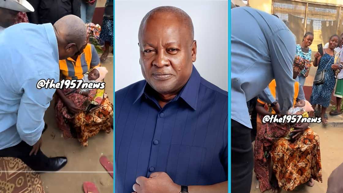 President John Mahama, President John Mahama gifts money, Newborn baby, Volta Region, Tidal wave floods, NDC President John Mahama, President John Mahama gifts money, Newborn baby, Volta Region, Tidal wave floods, NDC