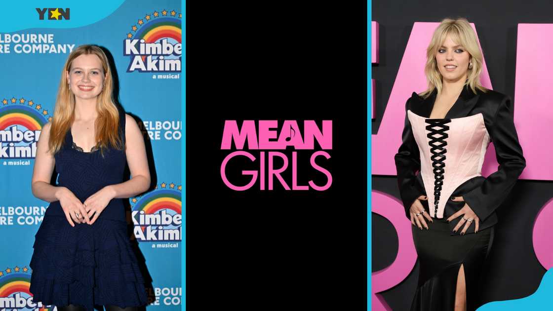 Mean Girls musical cast list: Angourie Rice (L) and Reneé Rapp (R) Mean Girls musical cast list: Angourie Rice (L) and Reneé Rapp (R)