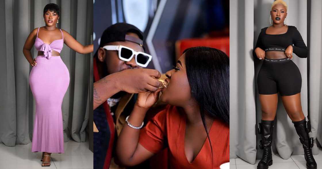 Fella Makafui and Medikal Fella Makafui and Medikal