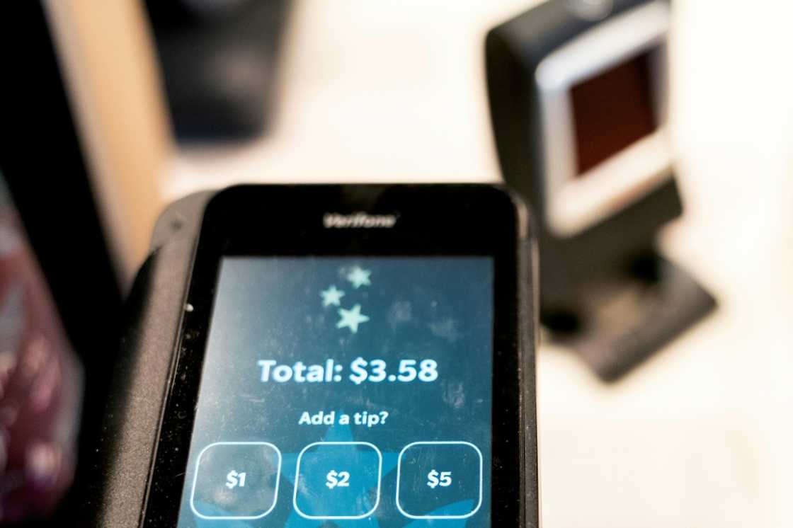 What? You don't want to leave a tip for a cup of coffee to go? What? You don't want to leave a tip for a cup of coffee to go?