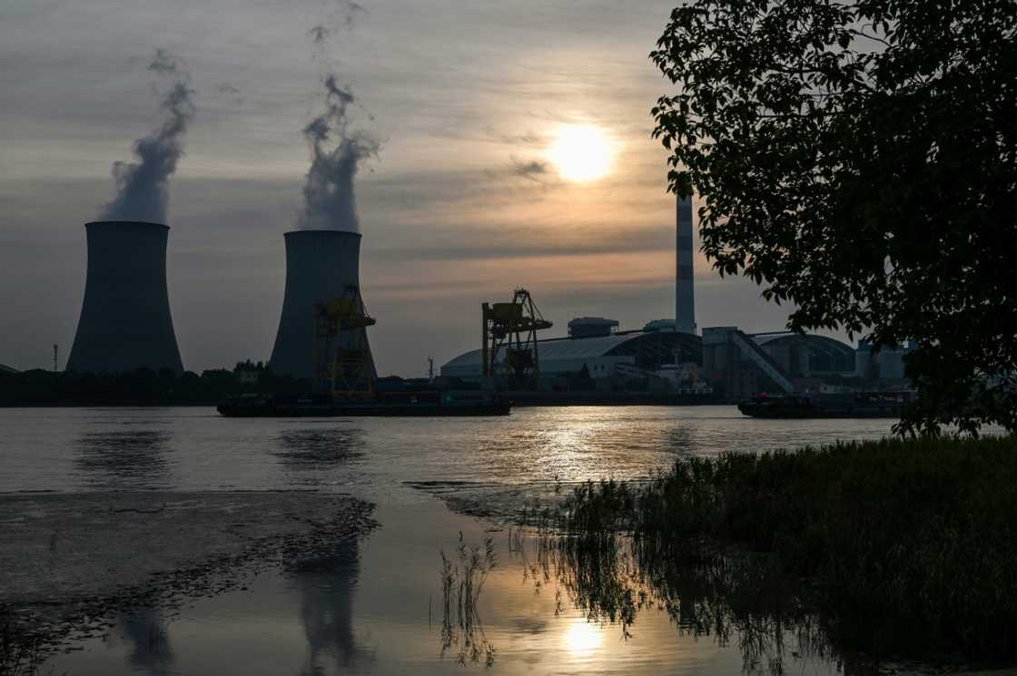 The Wujing coal-fired power station in the Chinese city of Shanghai