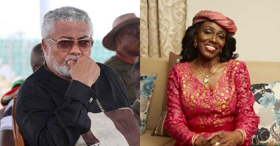 Rawlings and Konadu: Throwback Photo of Couple Behaving like Fella and Medikal